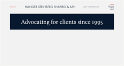 Desktop Screenshot of hssalaw.com